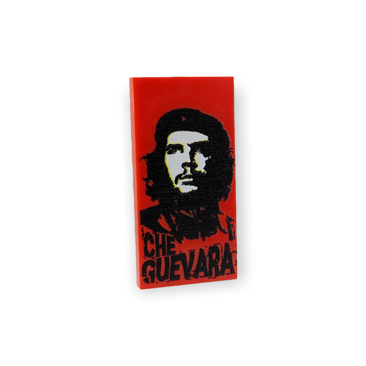 Bedruckte Fliese 2x4 - „Che Guevara“