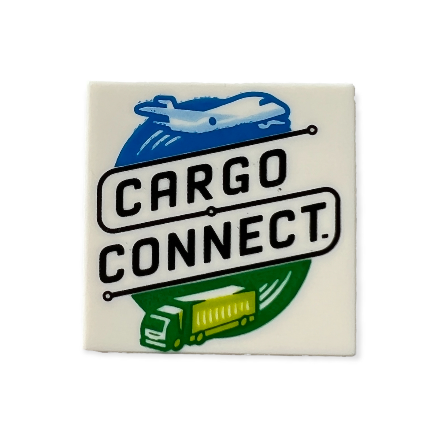 LEGO 2x2 Tile - Cargo Connect