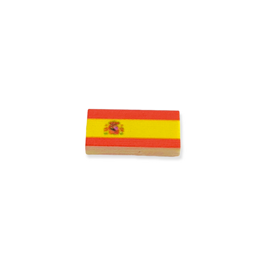 Bedruckte Fliese 1x2 - Spanische Flagge