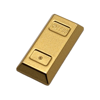 LEGO Ingot Bar - Metallic Gold