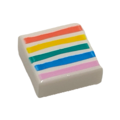 LEGO Tile 1x1 - Rainbow Colour