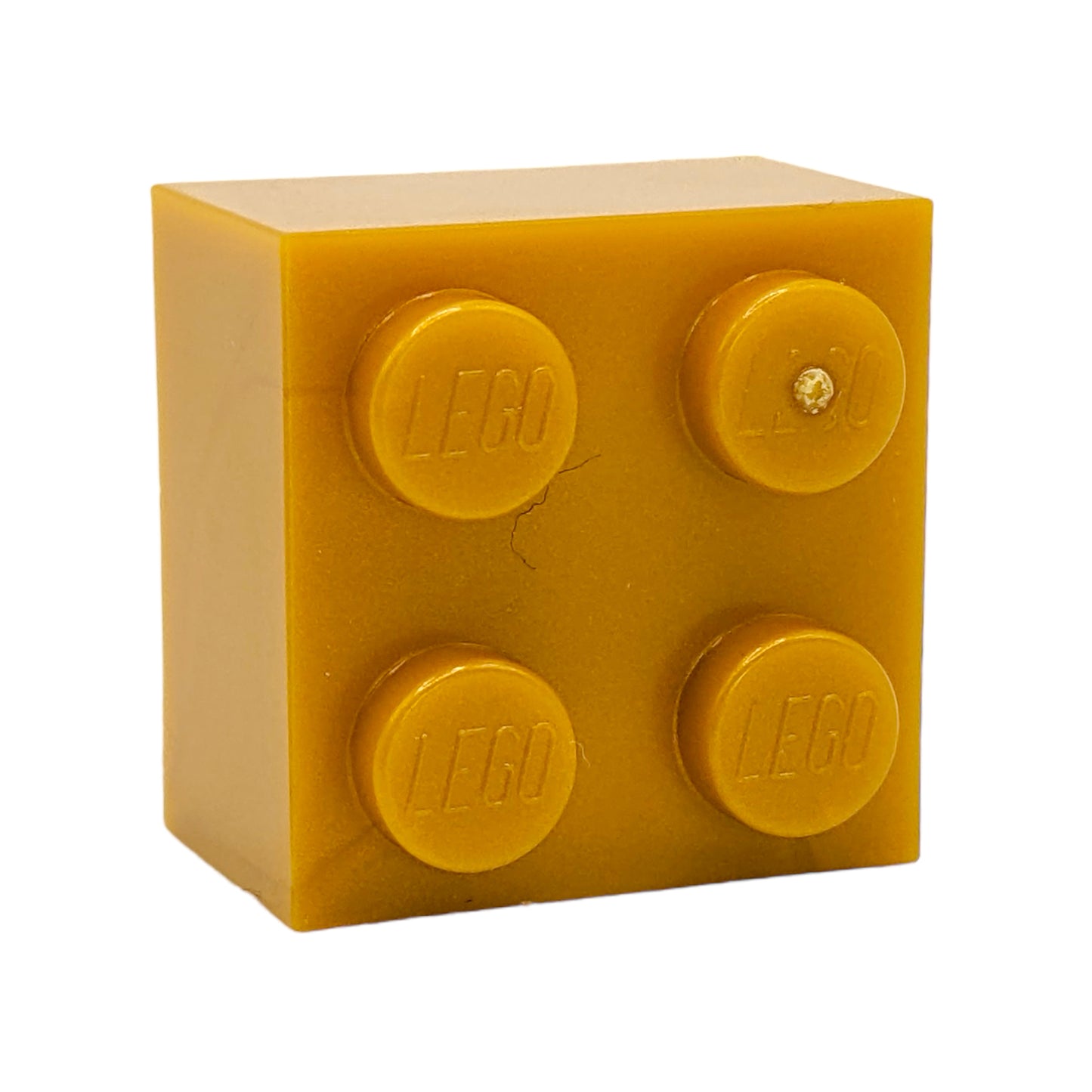 LEGO Brick / Stein 2x2 - Pearl Gold