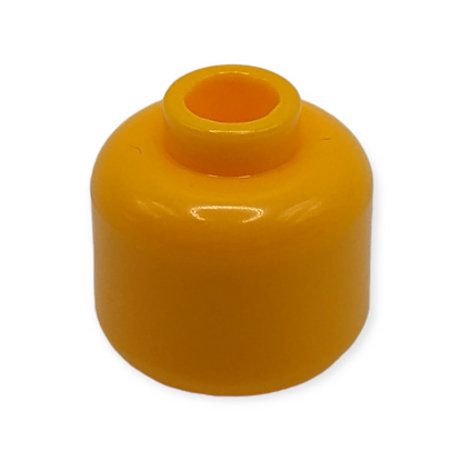 LEGO Head - Bright Light Orange