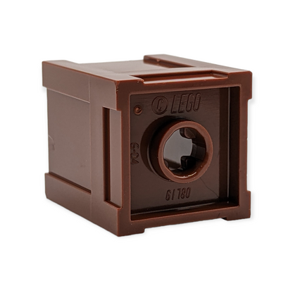 LEGO Container / Box 2x2x2 in Reddish Brown