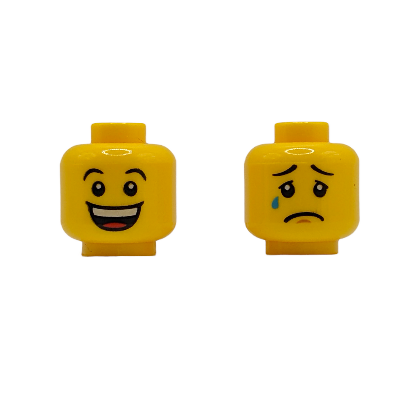 LEGO Head - 1762 Dual Sided Huge Grin
