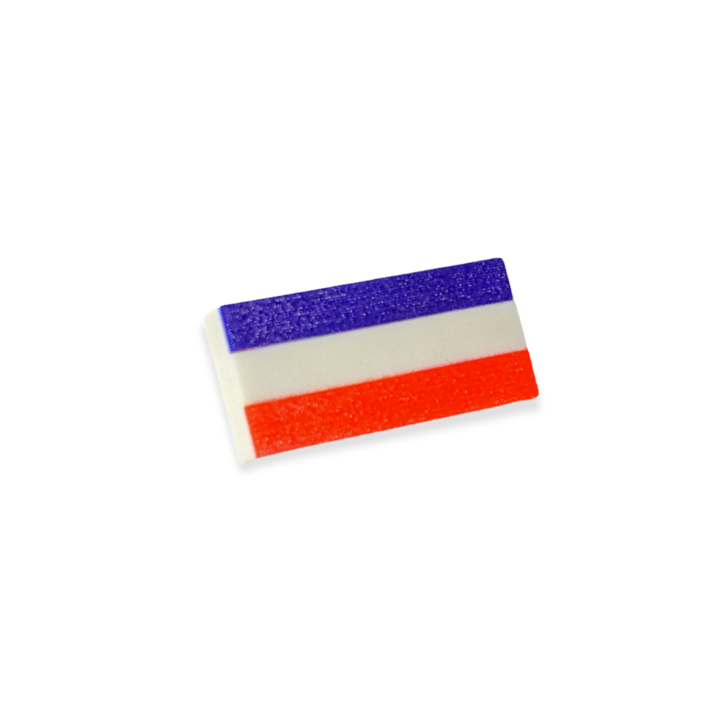 Bedruckte Fliese 1x2 - Niederlande Flagge