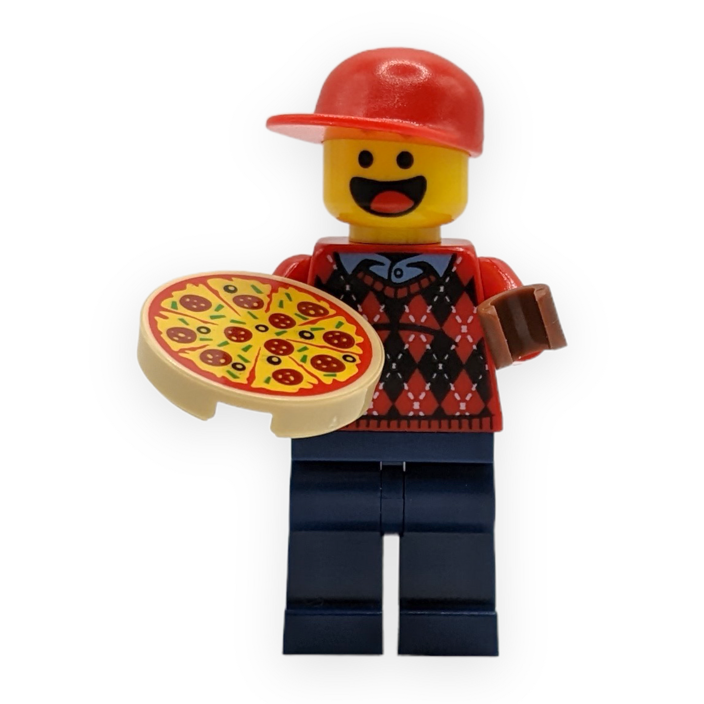 LEGO Tile Round 2x2 - Pizza