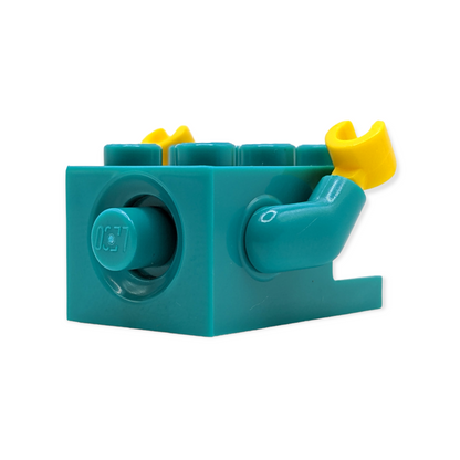 LEGO Torso - 2x3 Brick Costume Dark Turquoise