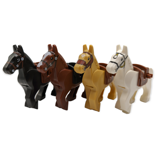 Pferde in verschiedenen Farben