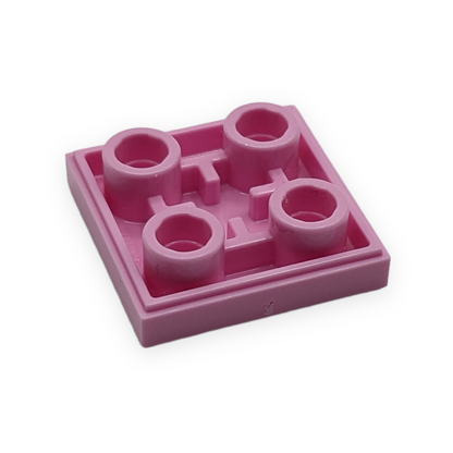 LEGO Tile 2x2 - Geschenk Bright Pink
