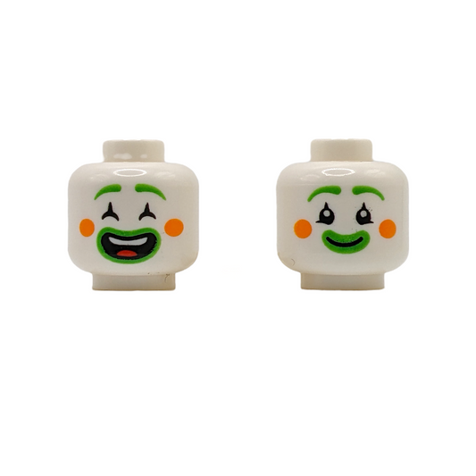 LEGO Head - 3677 Dual Sided Clown