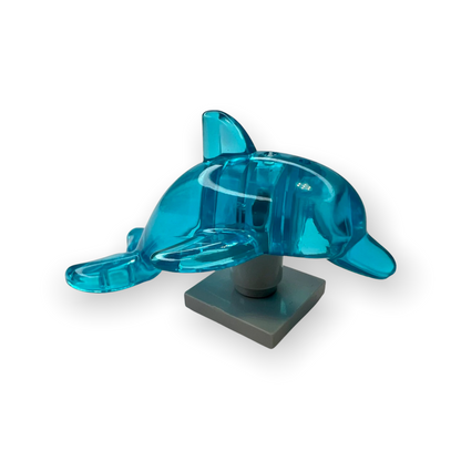 Delphin / Delfin in Trans Light Blue
