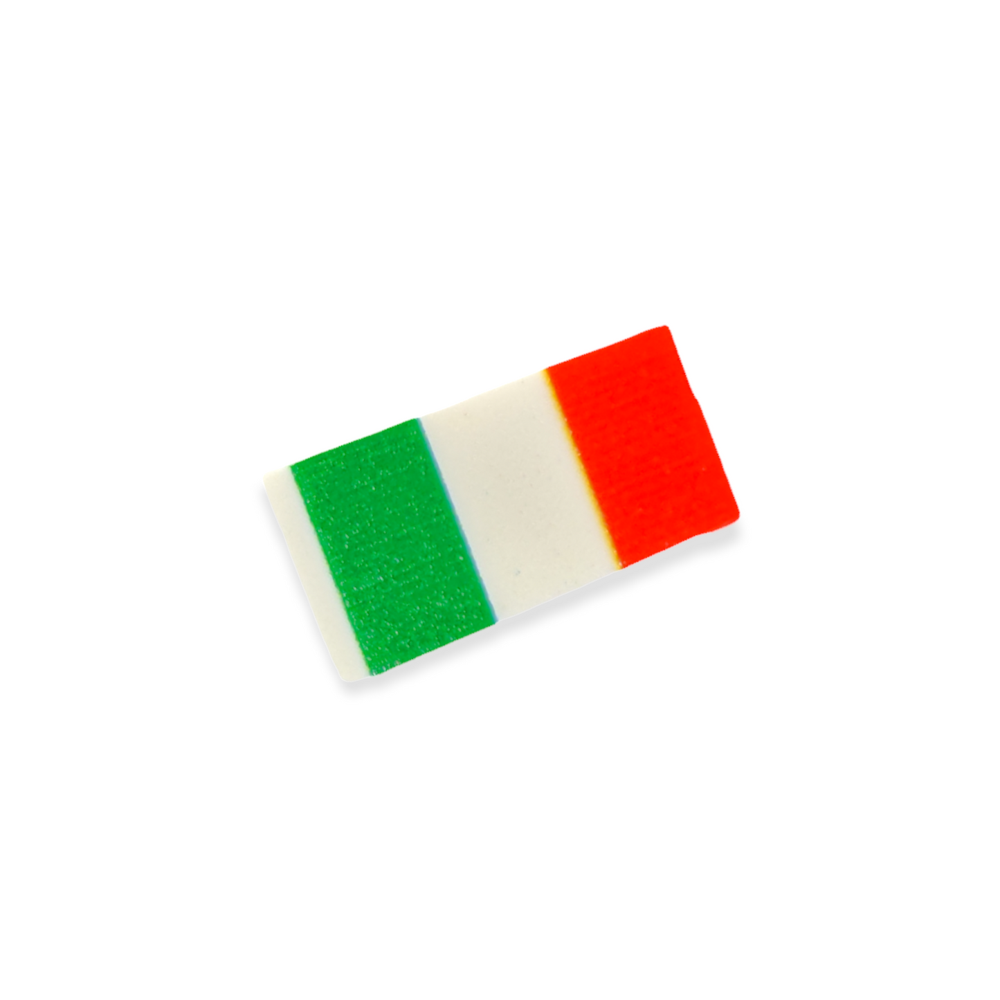 Bedruckte Fliese 1x2 - Italien Flagge