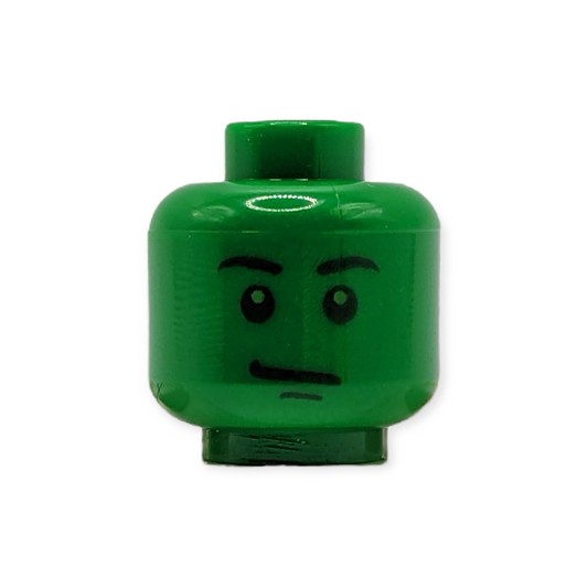 LEGO Head - Green Army