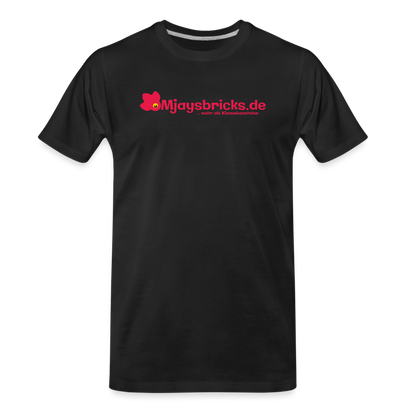 Mjaysbricks.de T-Shirt - verschiedene Farben - Schwarz