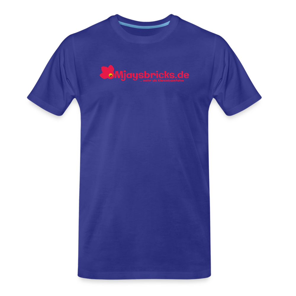 Mjaysbricks.de T-Shirt - verschiedene Farben - Königsblau